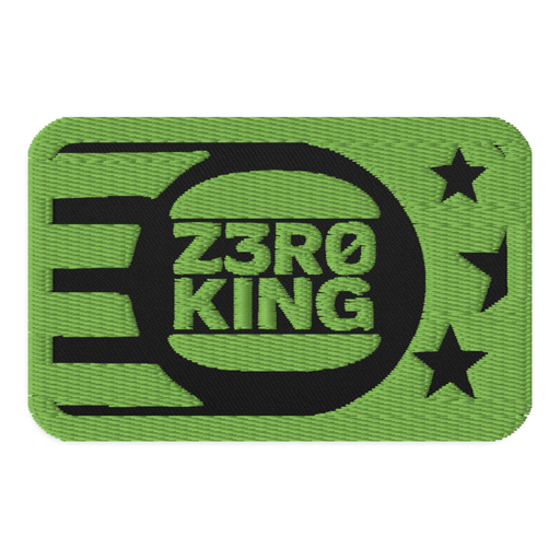 Z3R0 KING Embroidered patches